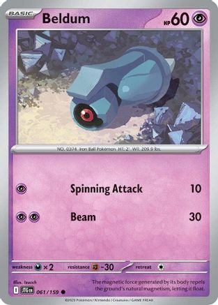 Beldum (JTG-061) (Reverse Holofoil)