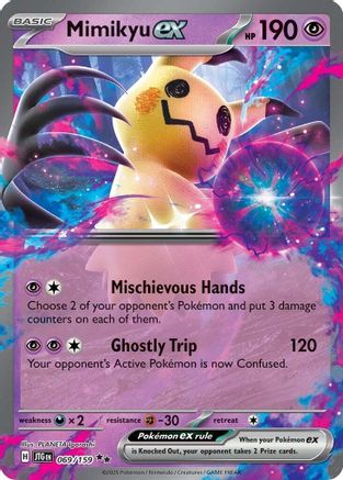 Mimikyu ex (JTG-069) (Holofoil)