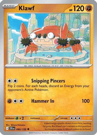 Klawf (JTG-090) (Reverse Holofoil)