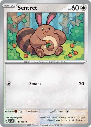 Sentret (JTG-118) (Reverse Holofoil)