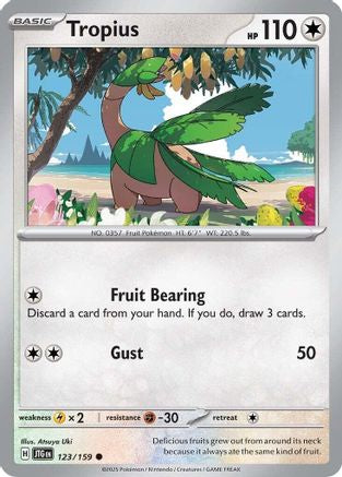 Tropius (JTG-123) (Reverse Holofoil)