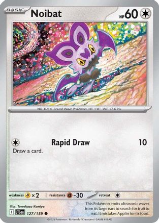 Noibat (JTG-127) (Reverse Holofoil)