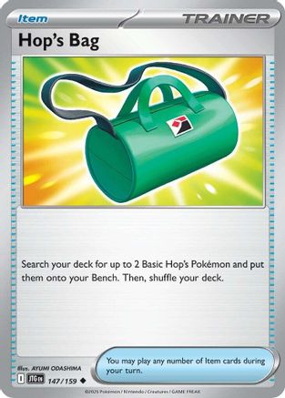 Hop's Bag (JTG-147) (Reverse Holofoil)