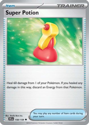 Super Potion (JTG-158) (Reverse Holofoil)