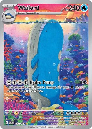 Wailord (JTG-162) (Holofoil)