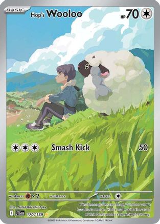 Hop's Wooloo (JTG-170) (Holofoil)