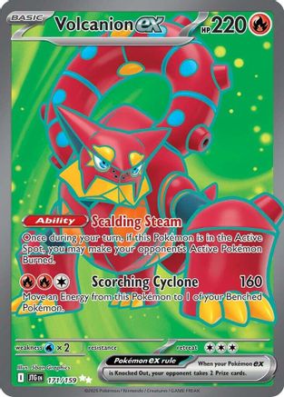 Volcanion ex (JTG-171) (Holofoil)