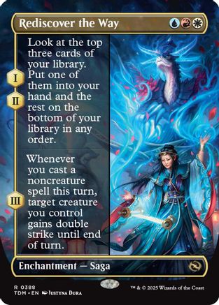 Rediscover the Way (Borderless) (TDM-388) (Foil)