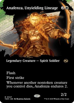 Anafenza, Unyielding Lineage (Borderless) (TDM-327)
