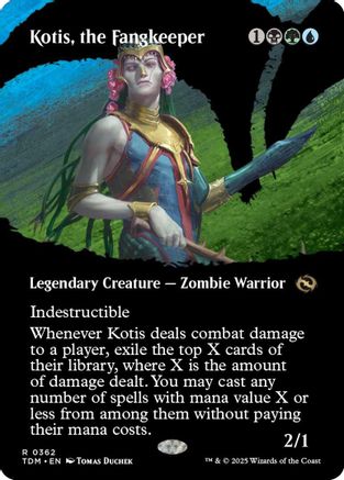 Kotis, the Fangkeeper (Borderless) (TDM-362)