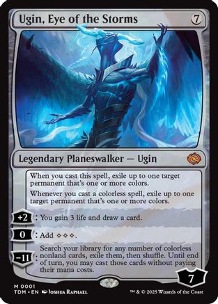 Ugin, Eye of the Storms (TDM-001) (Foil)