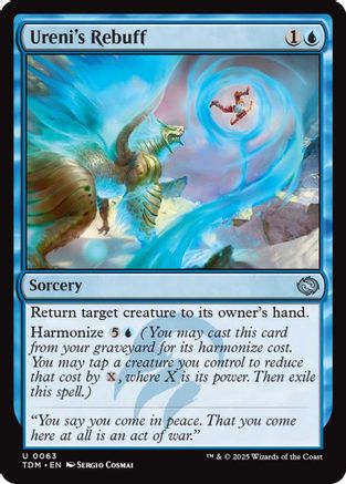 Ureni's Rebuff (TDM-063) (Foil)