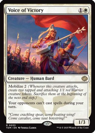 Voice of Victory (TDM-033) (Foil)