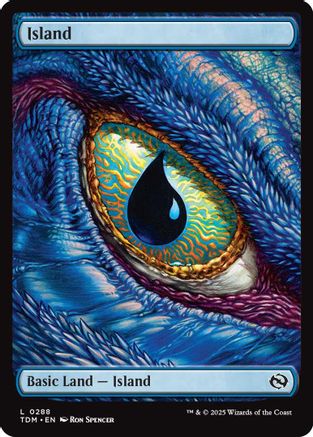 Island (0288) (TDM-288) (Foil)