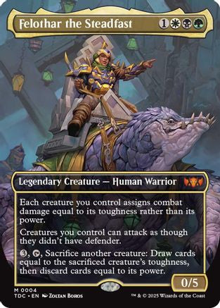 Felothar the Steadfast (Borderless) (TDC-004)