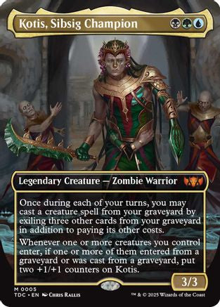 Kotis, Sibsig Champion (Borderless) (TDC-005) (Foil)