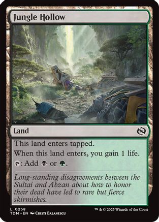 Jungle Hollow (TDM-258) (Foil)