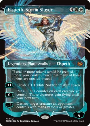 Elspeth, Storm Slayer (Showcase) (TDM-401) (Foil)