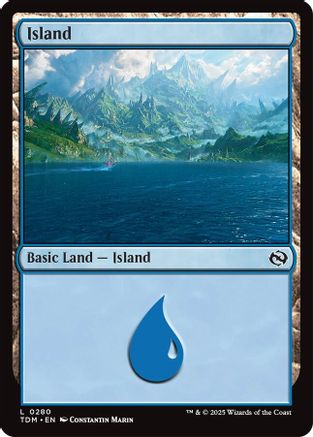 Island (0280) (TDM-280) (Foil)