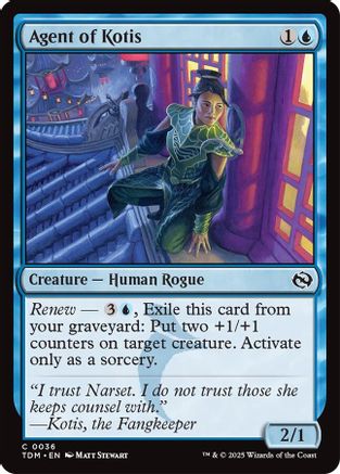 Agent of Kotis (TDM-036)