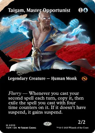 Taigam, Master Opportunist (Borderless) (TDM-335) (Foil)