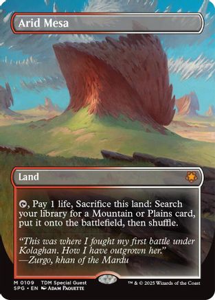 Arid Mesa (Borderless) (SPG-109)