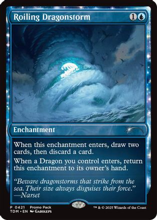 Roiling Dragonstorm (PPTDM-421) (Foil)