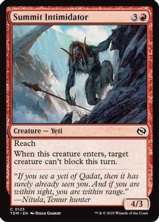 Summit Intimidator (TDM-125) (Foil)
