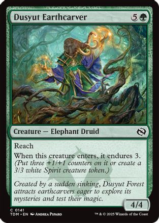 Dusyut Earthcarver (TDM-141)