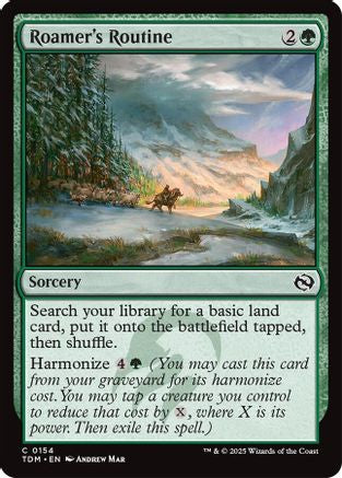 Roamer's Routine (TDM-154) (Foil)