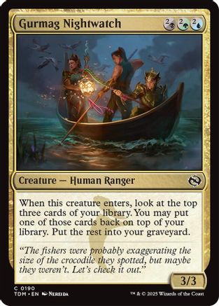 Gurmag Nightwatch (TDM-190) (Foil)