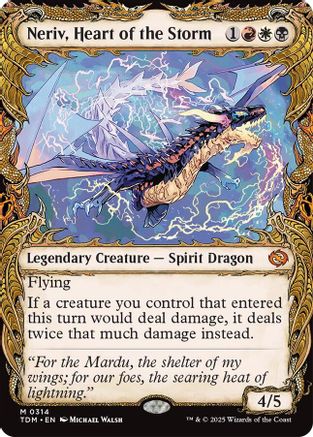 Neriv, Heart of the Storm (Showcase) (TDM-314) (Foil)