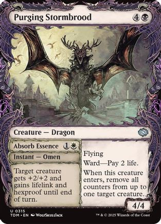 Purging Stormbrood (Showcase) (TDM-315) (Foil)