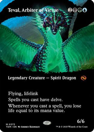 Teval, Arbiter of Virtue (Borderless) (TDM-373)