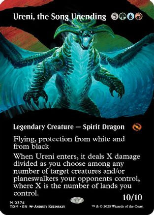 Ureni, the Song Unending (Borderless) (TDM-374) (Foil)