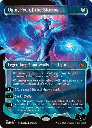 Ugin, Eye of the Storms (Showcase) (TDM-399) (Foil)