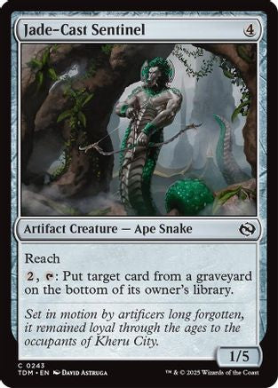 Jade-Cast Sentinel (TDM-243) (Foil)