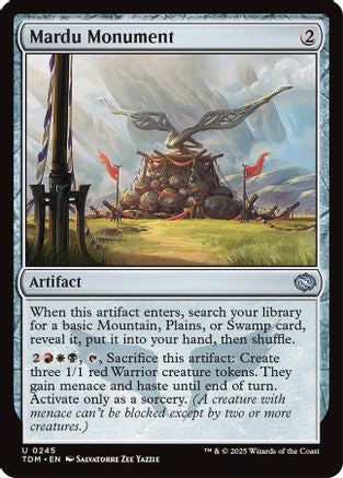 Mardu Monument (TDM-245) (Foil)