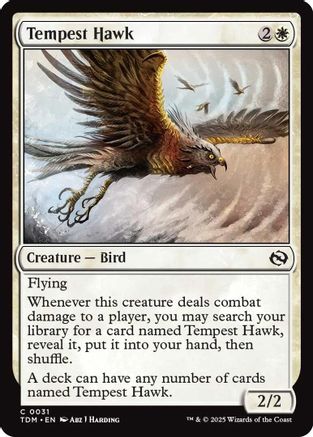 Tempest Hawk (TDM-031) (Foil)