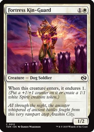 Fortress Kin-Guard (TDM-012)
