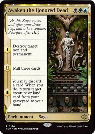 Awaken the Honored Dead (TDM-170) (Foil)
