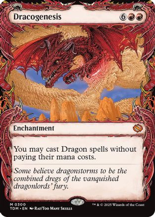 Dracogenesis (0300) (Showcase) (TDM-300) (Foil)