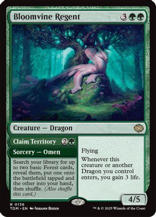 Bloomvine Regent (TDM-136) (Foil)