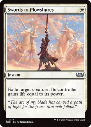 Swords to Plowshares (TDC-134)