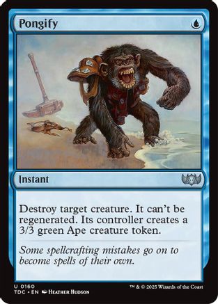 Pongify (TDC-160)