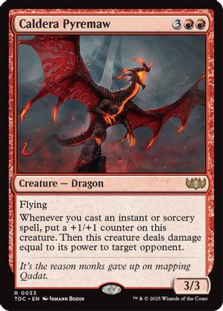 Caldera Pyremaw (TDC-033)