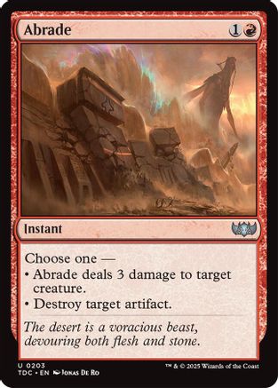 Abrade (TDC-203)