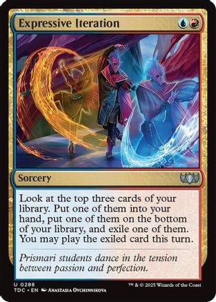 Expressive Iteration (TDC-288)