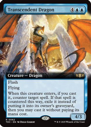 Transcendent Dragon (Extended Art) (TDC-062)