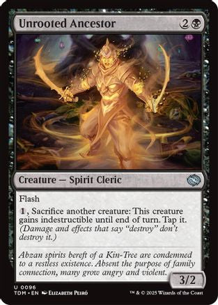 Unrooted Ancestor (TDM-096) (Foil)